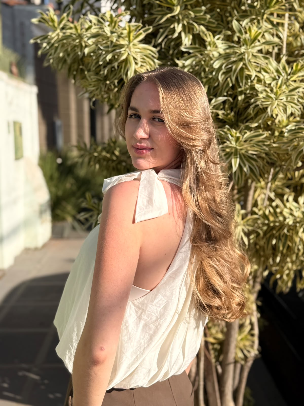 Thalita em campanha Dreams Hair